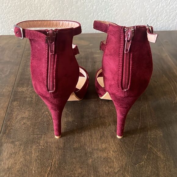 Alegra K Round Toe Strappy Platform Stiletto Heel Sandals - Picture 7 of 14